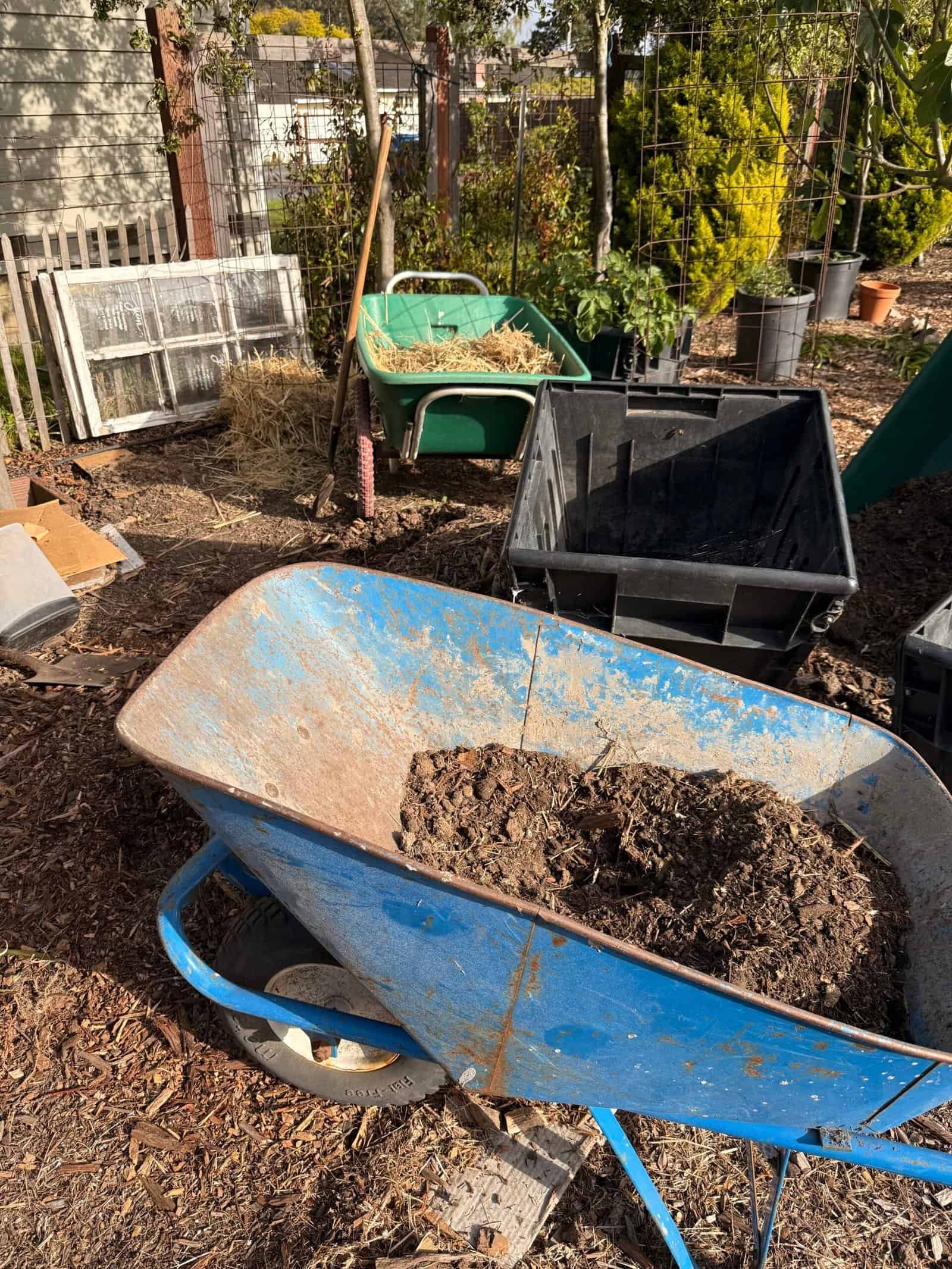 Compost at Dynomite Farm 2